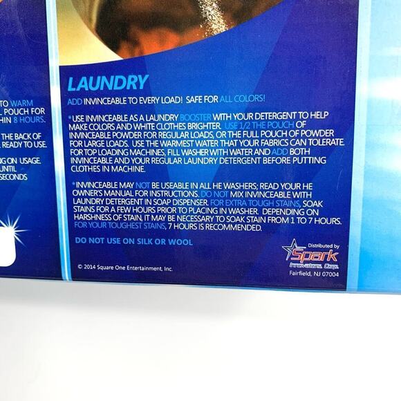 2-InVINCEable Powerful Multi-Purpose Stain Remover Cleaner Laundry Boost Sealed - Picture 7 of 7